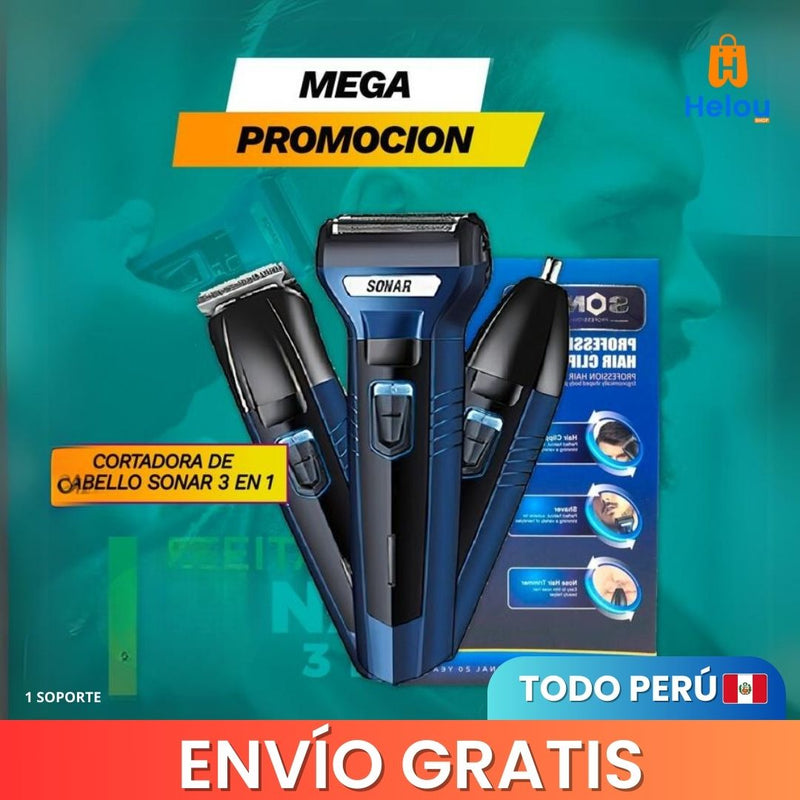 CLIPPER AFEITADOR 3 EN 1