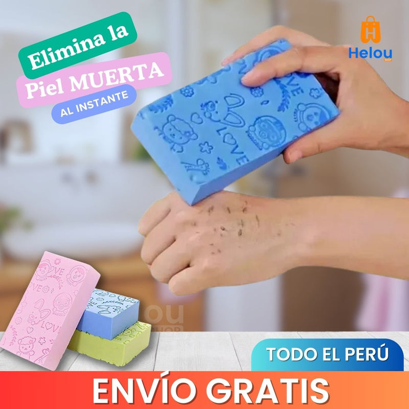 GRIME BUSTER  (3 esponjas ULTRA EXFOLIANTE)