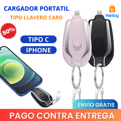 CARGADOR PORTATIL TIPO LLAVERO