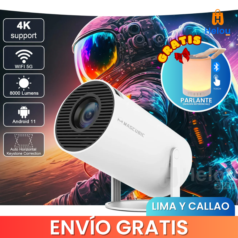 PROYECTOR OB VISIONPRO 4K + REGALO